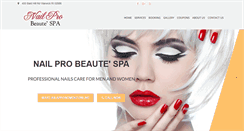 Desktop Screenshot of nailprowarwick.com